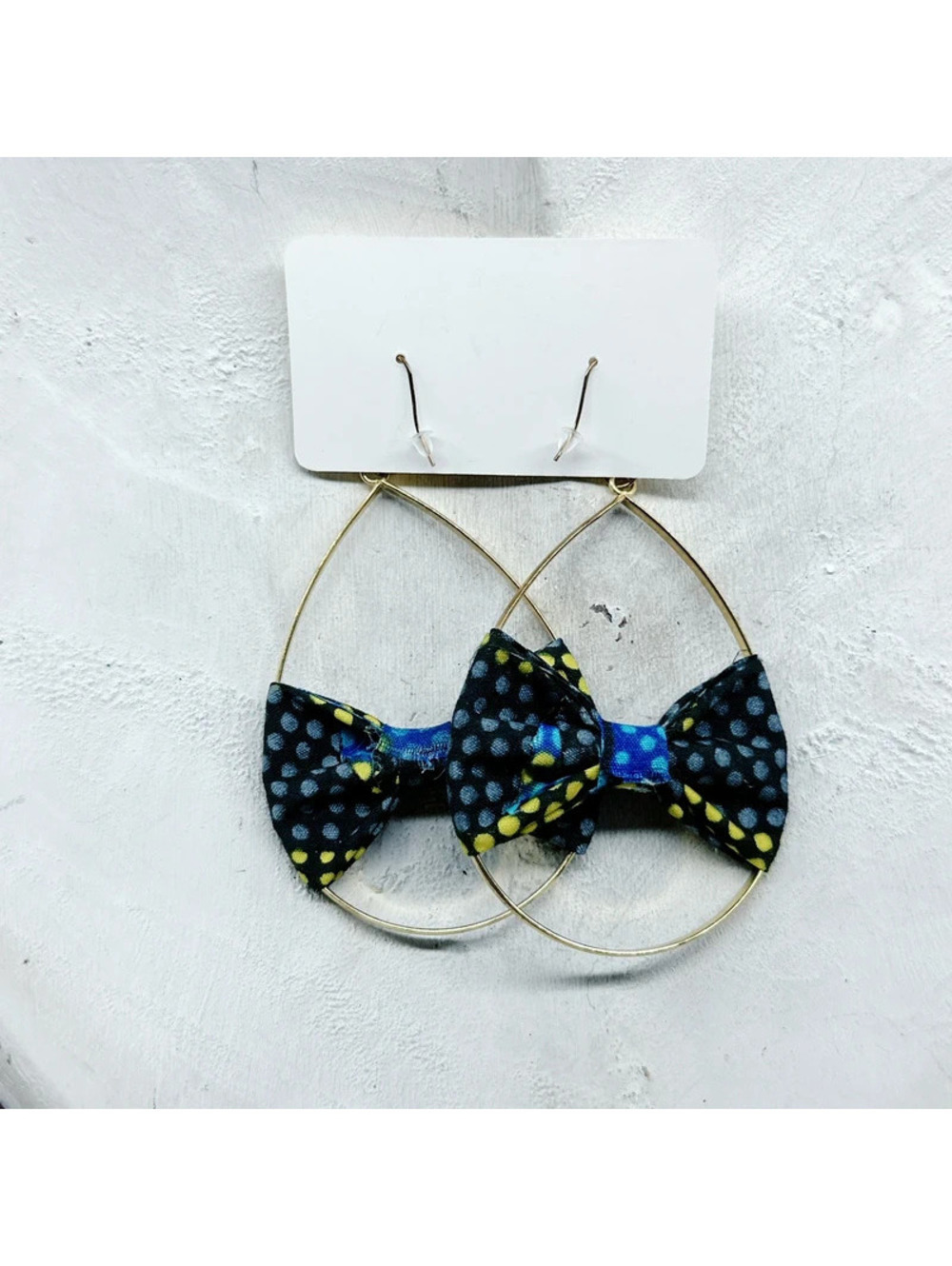 Goldtone Bow Earrings